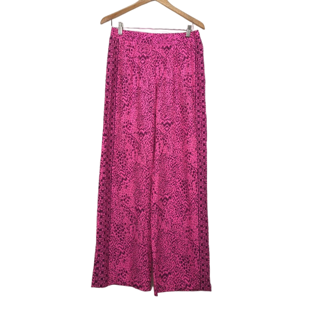 NWOT Lilly Pulitzer Bal Harbour Palazzo Pant Animal Print Cheetah Giraffe Small